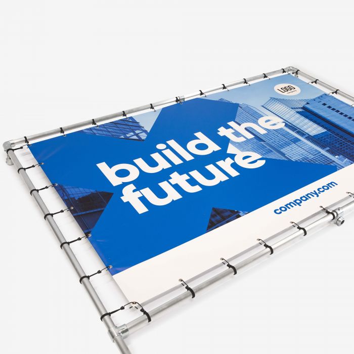 Freistehender Bannerrahmen