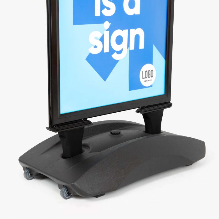 Basic Kundenstopper mit Wassertank