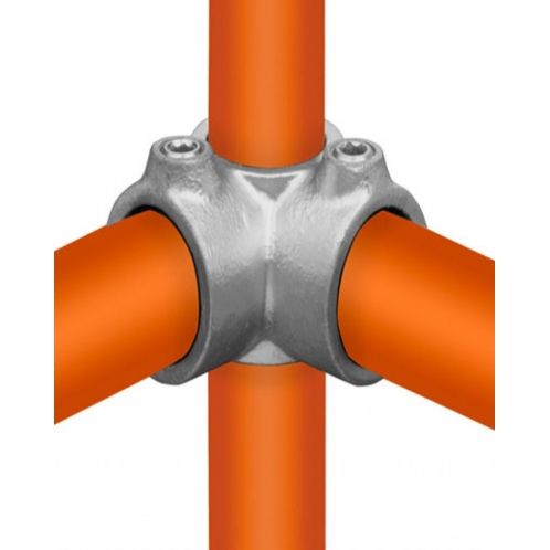 Eckverbinder 90° für 3x Ø 42 mm Rohr