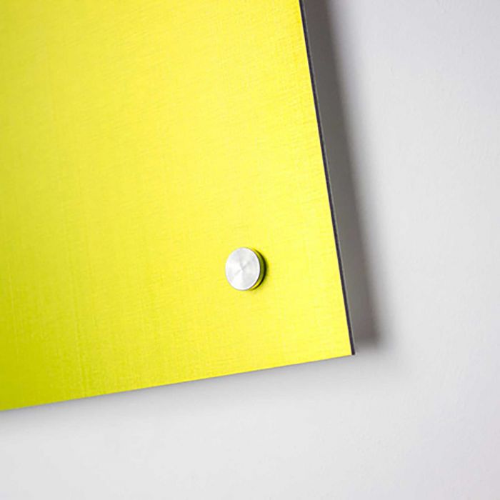 Aluverbundplatte (Dibond®) silber gebürstet