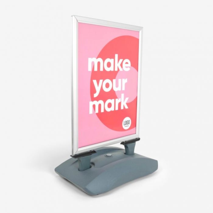 Basic Kundenstopper mit Wassertank